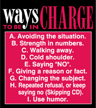 Dare Poster of ways to be in charge