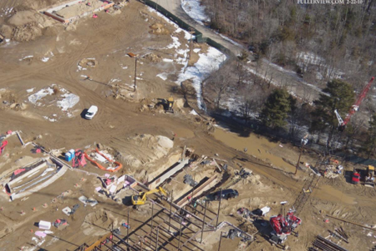 2010 Aerial Views of Site Progress