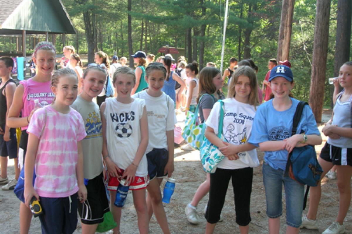 Middle School Camp Squanto Trip