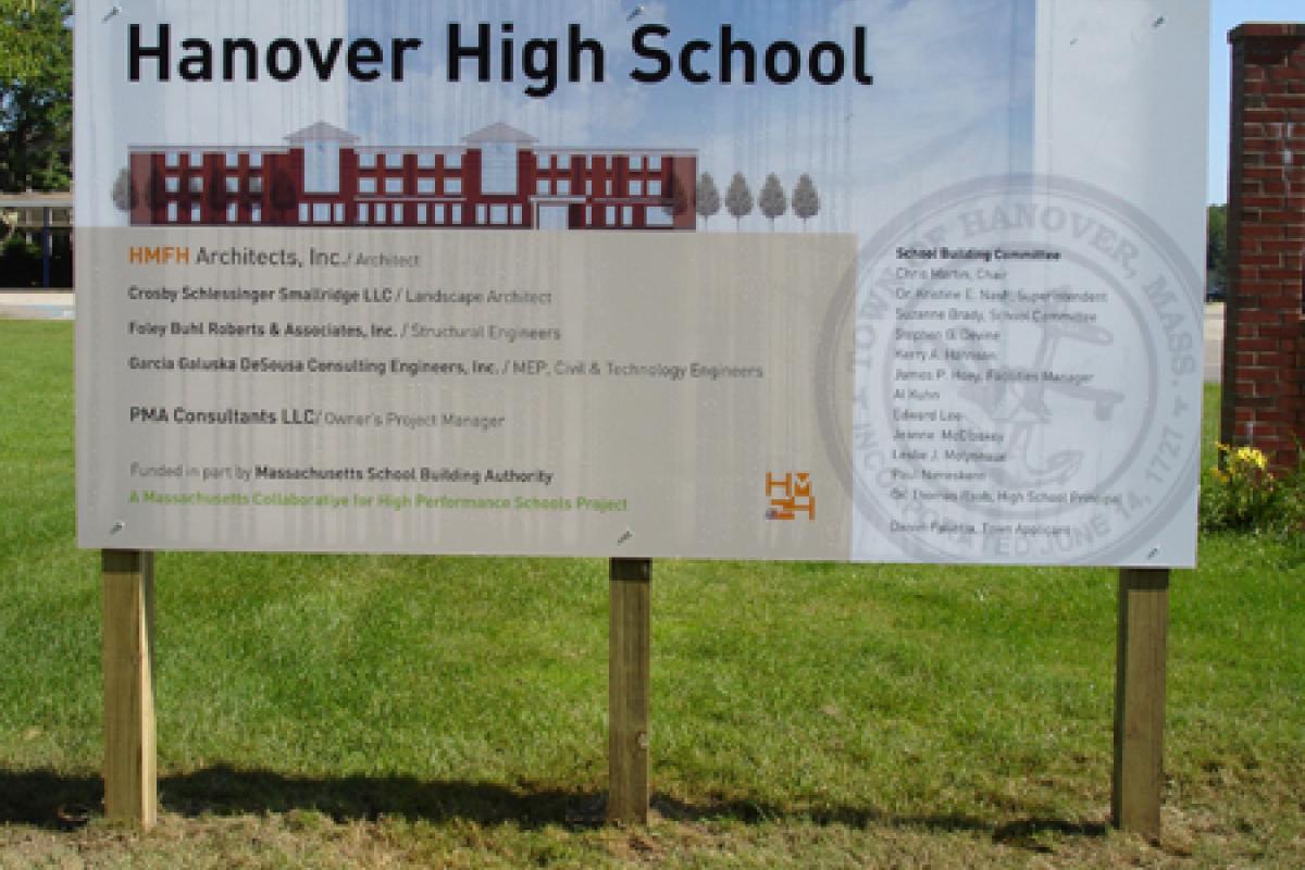 Hanover High School Ground Breaking