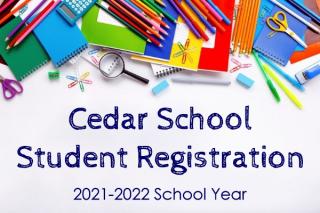 Cedar School Student Registration