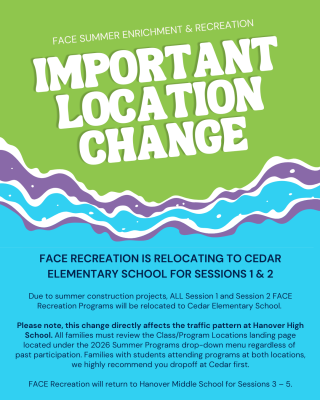 Hanover FACE, FACE, Enrichment and Recreation