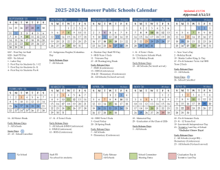 HPS Calendar 2025-2026