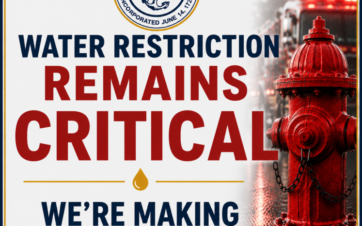 Town of Hanover Water Restriction Emergency Update 6/19/26